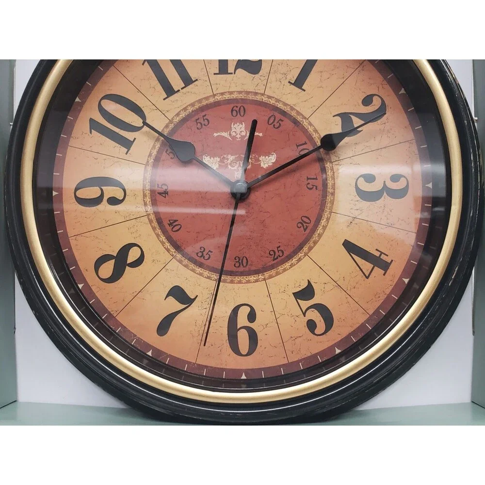 Kitchen Plastic Decorative Wall Clock,12
